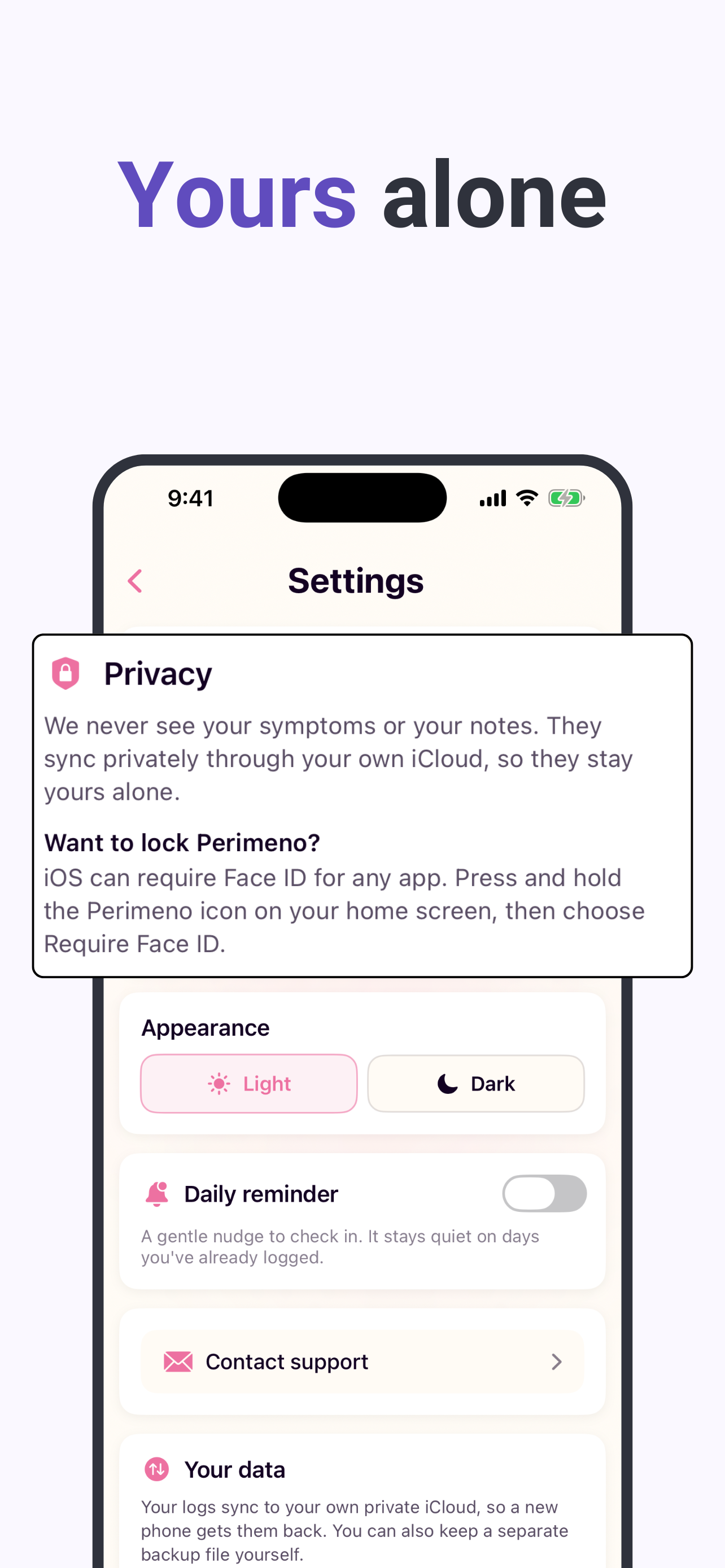 Perimenopause Symptom Tracker screenshot 7