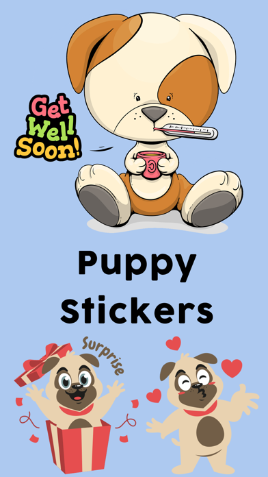 Screenshot #1 pour Puppy Strickers