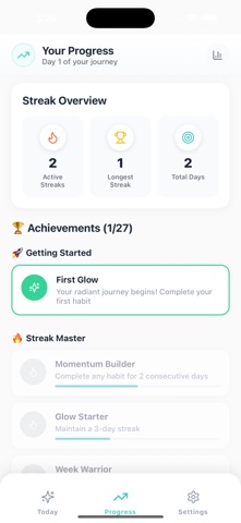 Glow Up - GlowUp Tracker screenshot