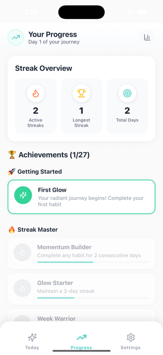 Glow Up - GlowUp Tracker Screenshot 3 of 4