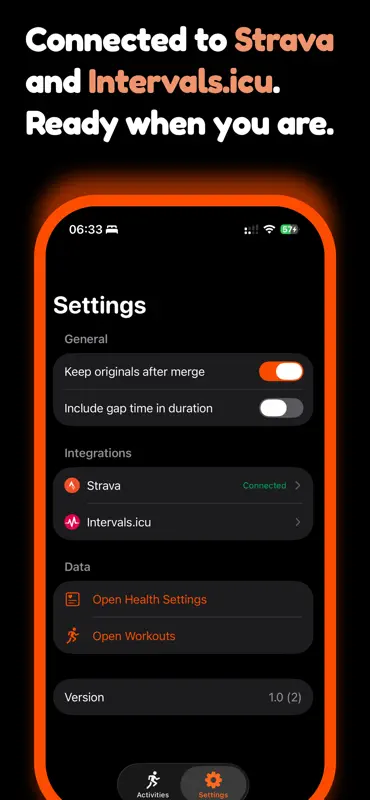 Fuse – Merge & Trim Workouts screenshot 6 of 6