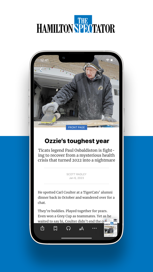#3. The Hamilton Spectator ePaper (iOS) 由: Metroland Media Group Ltd.