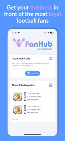 FanHub For Business screenshot