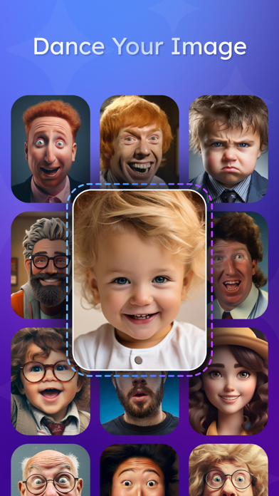 AI Face Dance: Singing Photo Screenshot
