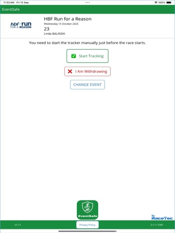 App screenshot
