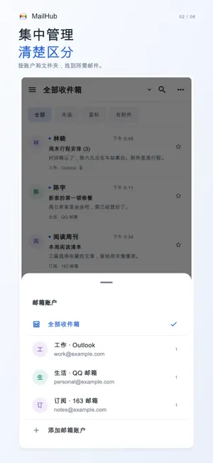 MailHub – Unified Email screenshot 2