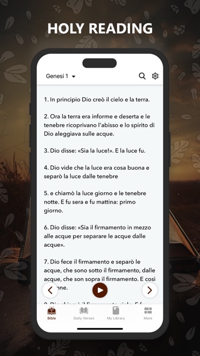 La Bibbia Italiana Audio Pro Screenshot