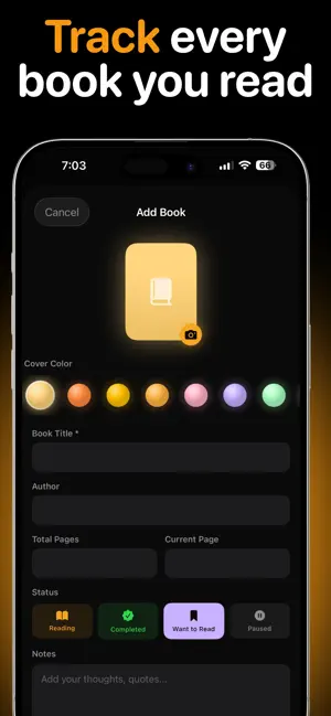 Book Reading Light: Lamp screenshot 4