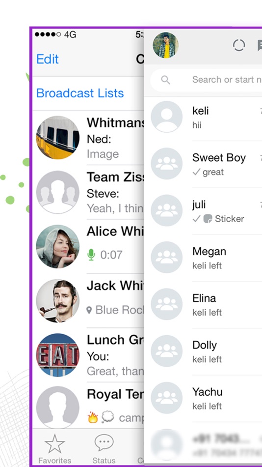 #4. QuickConnect: Dual Messenger (iOS) 由: Manani Jyotiben