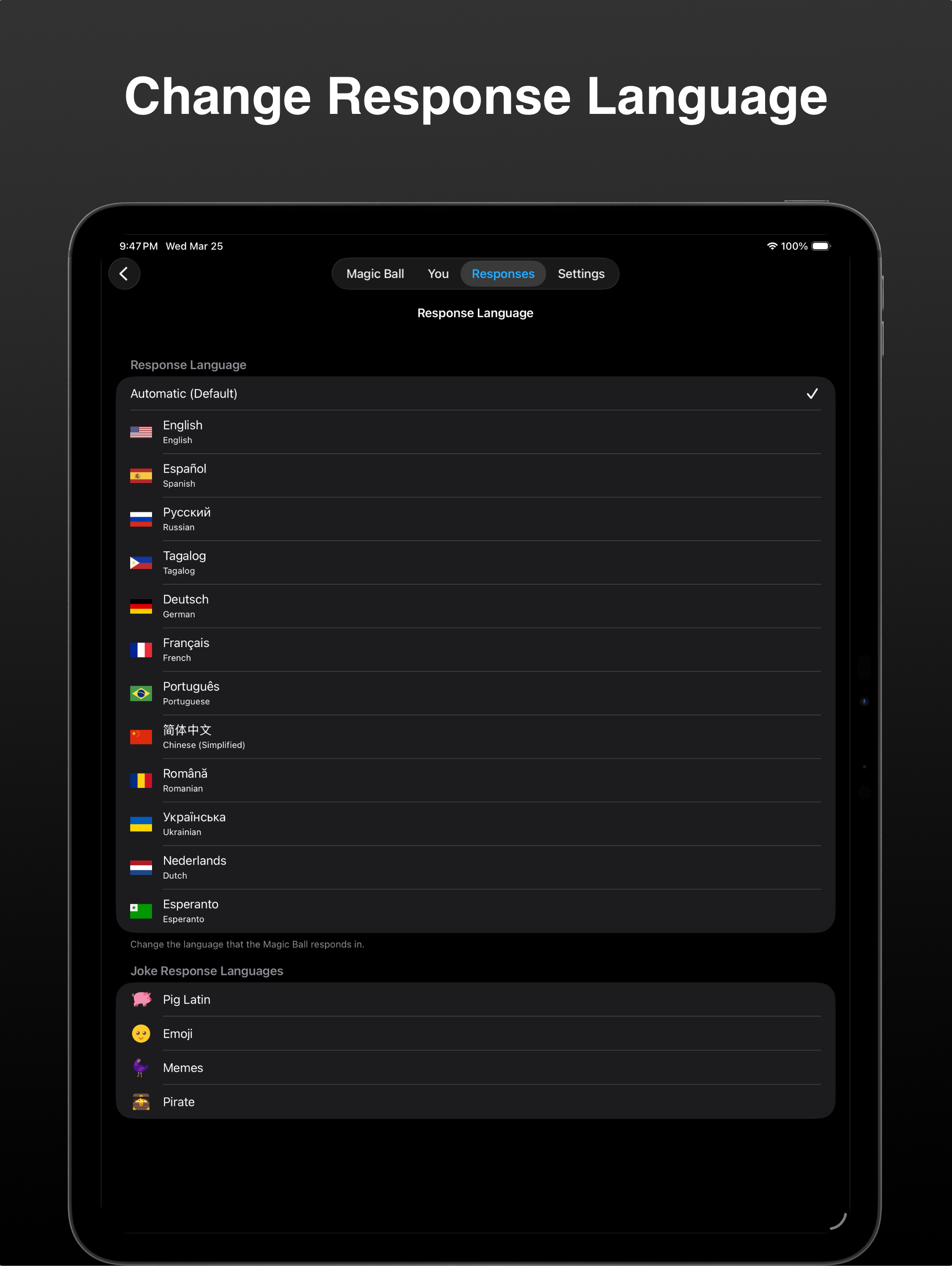 Modern Magic Ball screenshot 13
