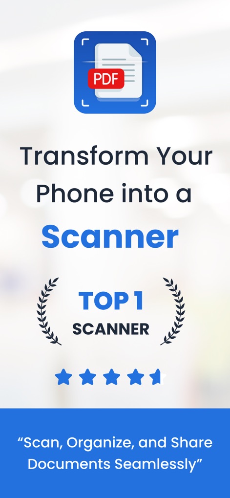Mobile Scanner App - Productivity App | MWM