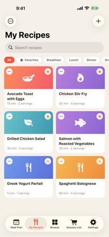 MenuPlan: AI Meal Planner Screenshot 5 of 10