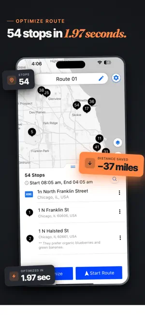 Delivery Route Planner - Upper screenshot 4