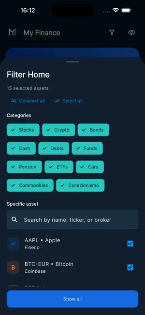 My Finance - Portfolio Monitor screenshot 2