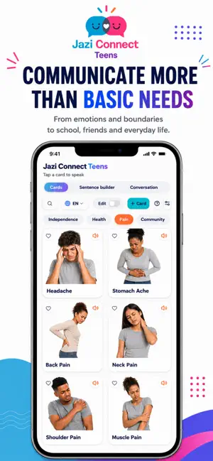 Jazi Connect Teens AAC screenshot 2