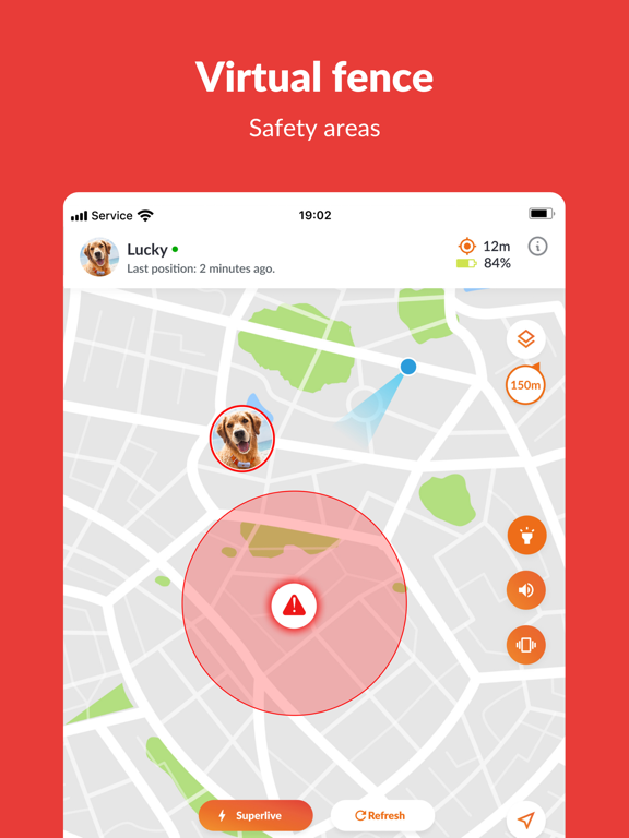 Weenect® - GPS iPad screenshot 8 - Lifestyle app