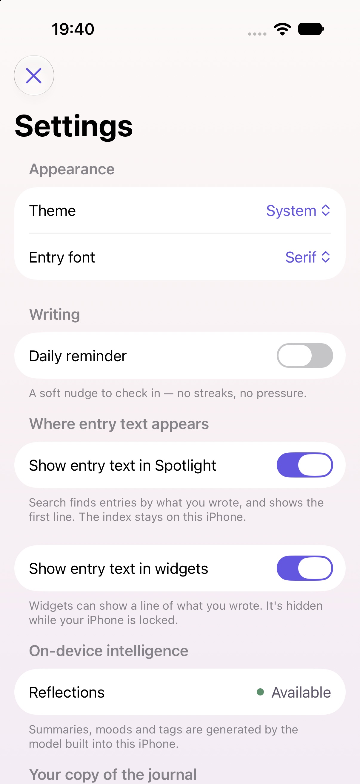 Screenshot 5 of Stillwrite