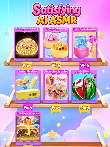 Satisfying Squishy & AI ASMR iPad screenshot