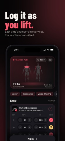Gym Commitment: AI Workout Log Screenshot 2 of 9