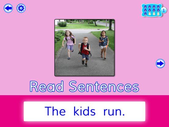 Sentence Reading Magic-Schools iPad screenshot 6 - Education app
