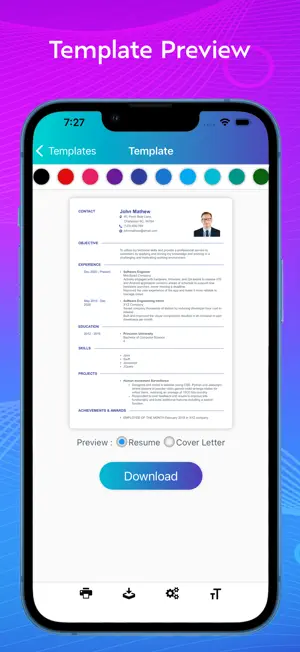Resume : Intelligent CV Maker screenshot 3