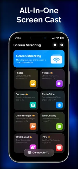Cast to TV*: Screen Mirroring screenshot 2