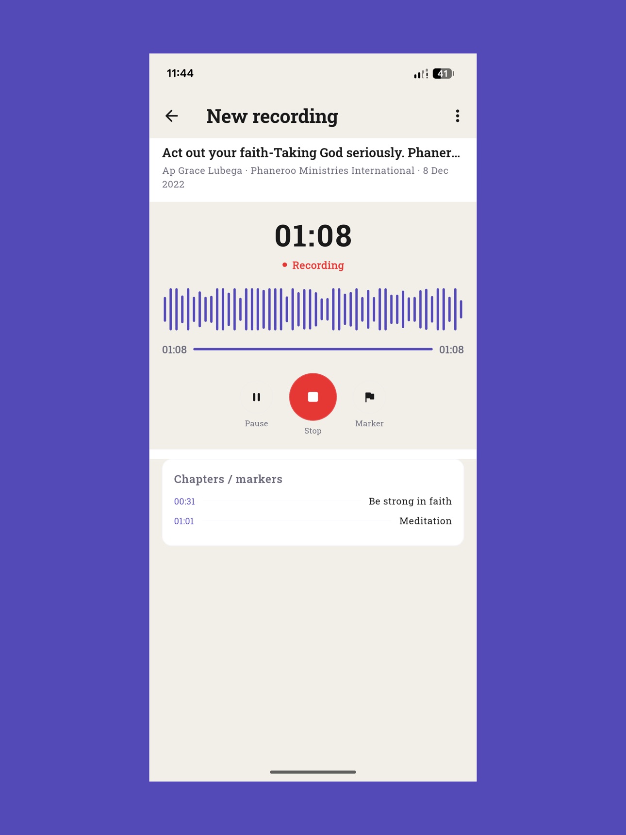 Screenshot 11 of AltarNotes