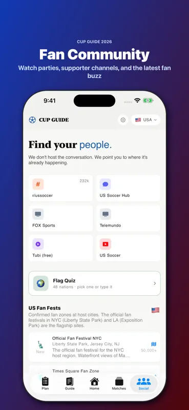 Cup Guide 2026 screenshot 7 of 7