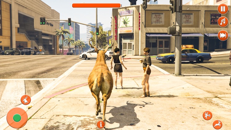 Crazy Deer Simulator Gangster screenshot-5