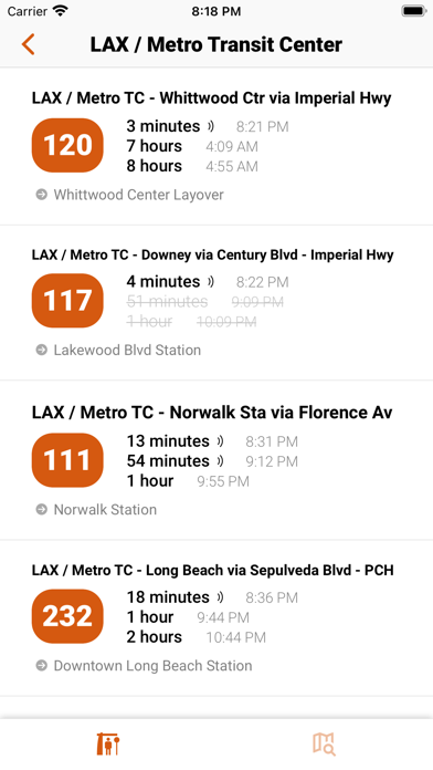 Screenshot #1 pour Los Angeles Transit (LA Metro)