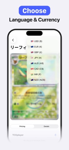 TCG Poké Scanner for Pokemon iPhone screenshot
