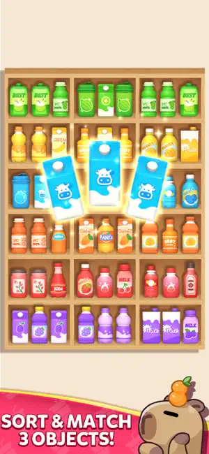 Sort Match™:3D Goods Puzzle screenshot 1