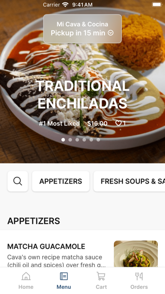 App screenshot