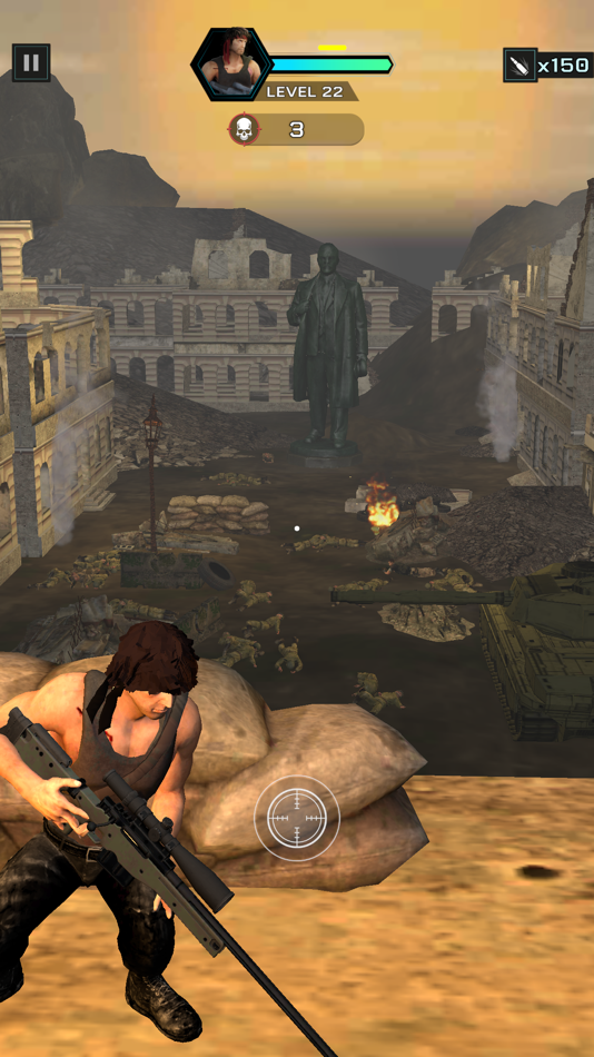 #4. Camouflage Attack: Sniper Game (iOS) 由: MIL YAZILIM BILISIM VE OYUN TEKNOLOJILERI TICARET LIMITED SIRKETI