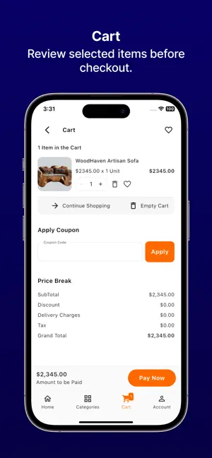 Mobikul Bagisto Laravel App screenshot 3