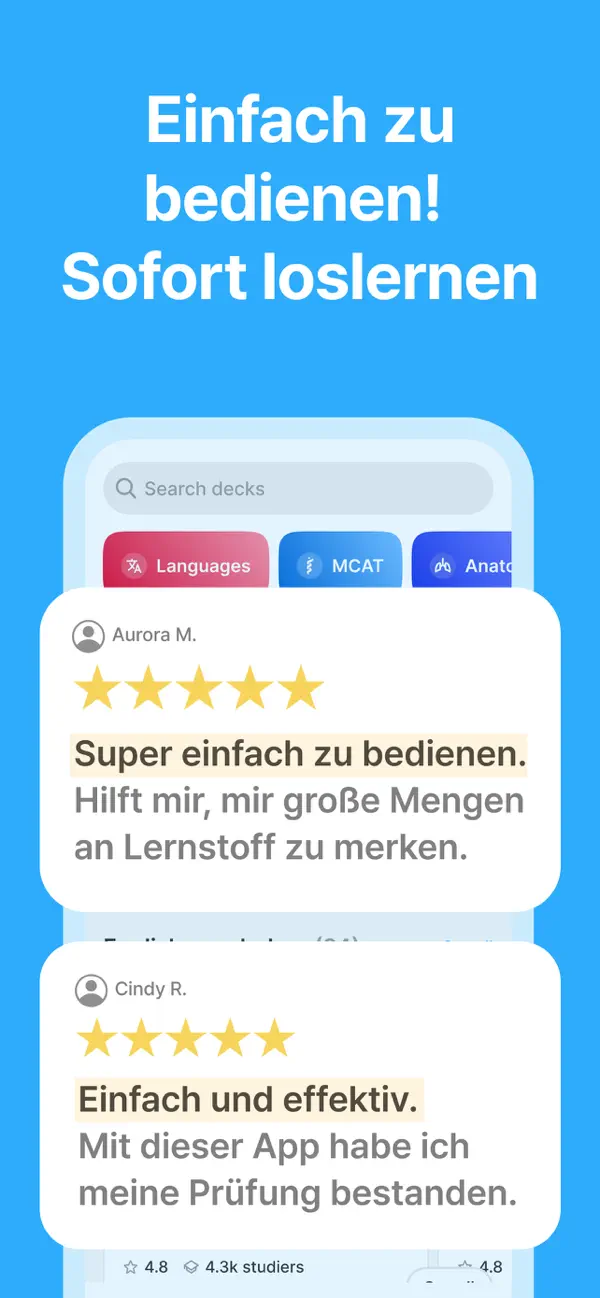 Noji: Karteikarten Lernen iPhone App Screenshot 4 – Bildung