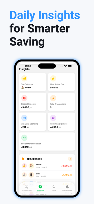Flowup: Budget & Bill Tracker Screenshot 4 of 7