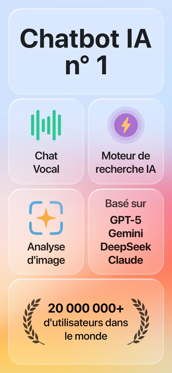 Screenshot #1 pour ChatBox - Chat bot IA français