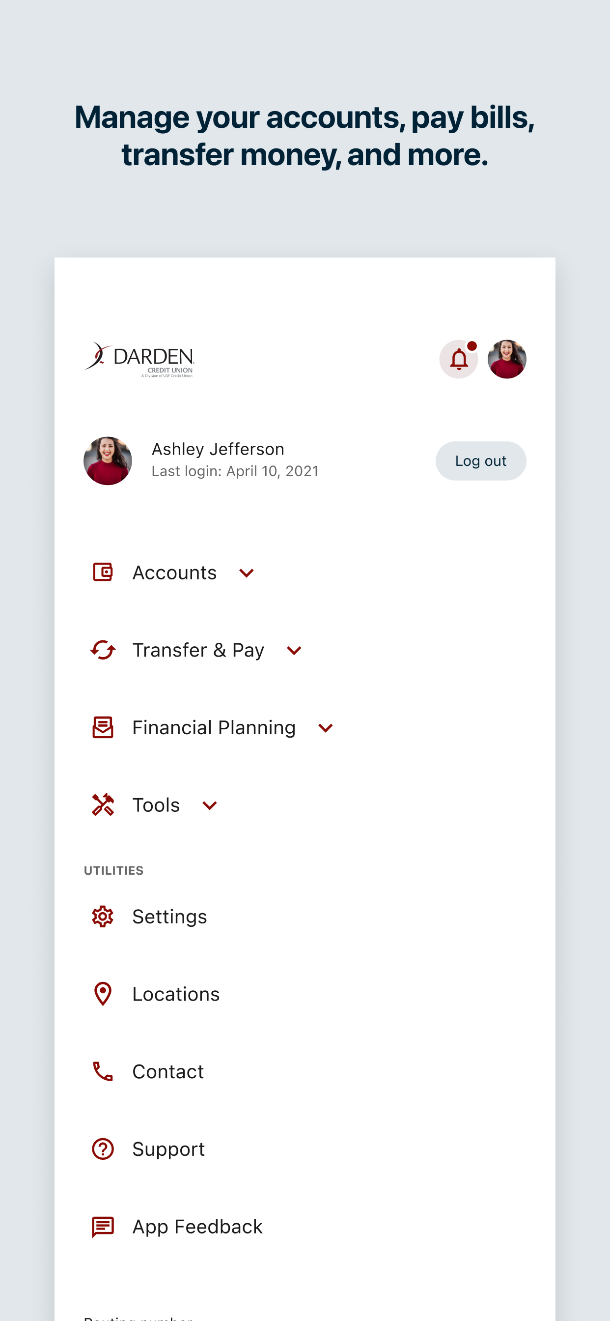 Darden Credit Union Mobile screenshot 4
