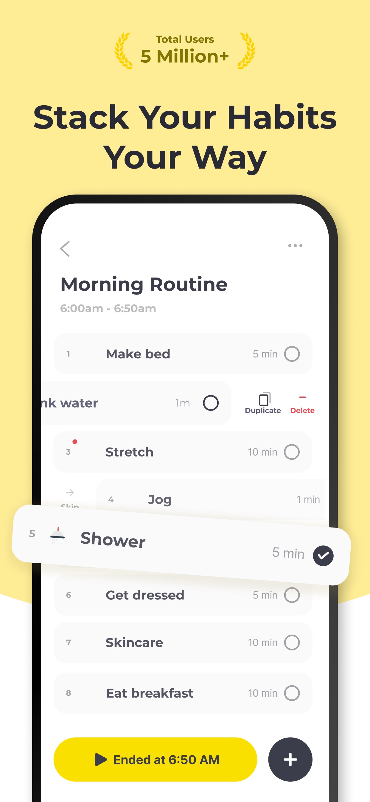 Routine Planner, Habit Tracker 스크린샷 2