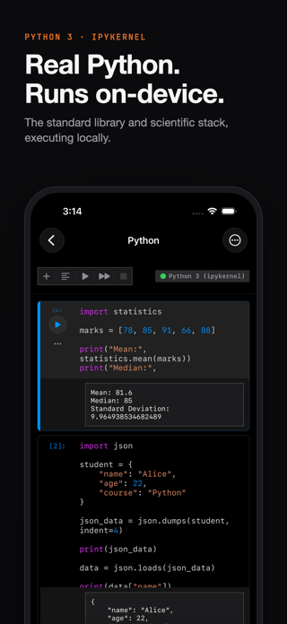 Jupyter Notebook - JuCode Screenshot 7 of 7