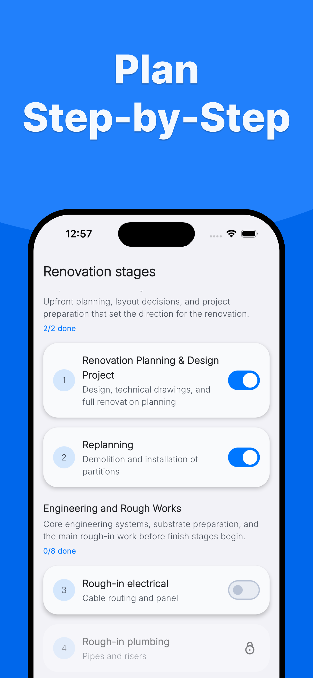 Re:Build - Renovation Planner