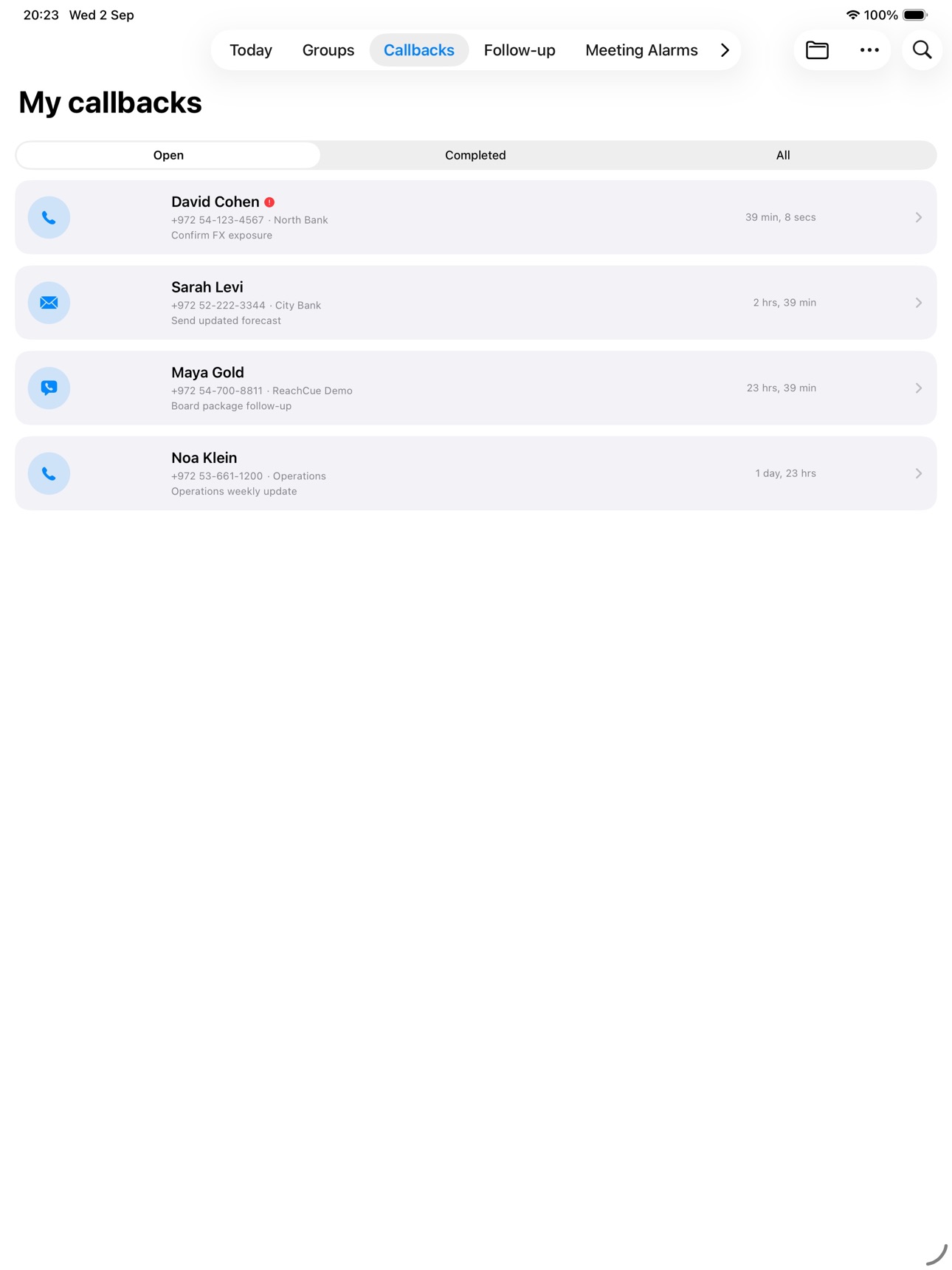 Screenshot 7 of ReachCue