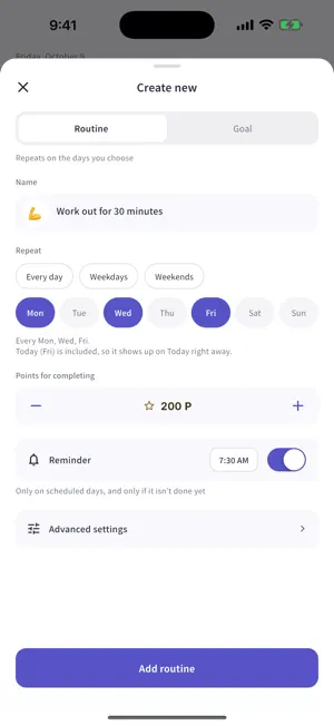 PointBook: Habit Tracker screenshot 4