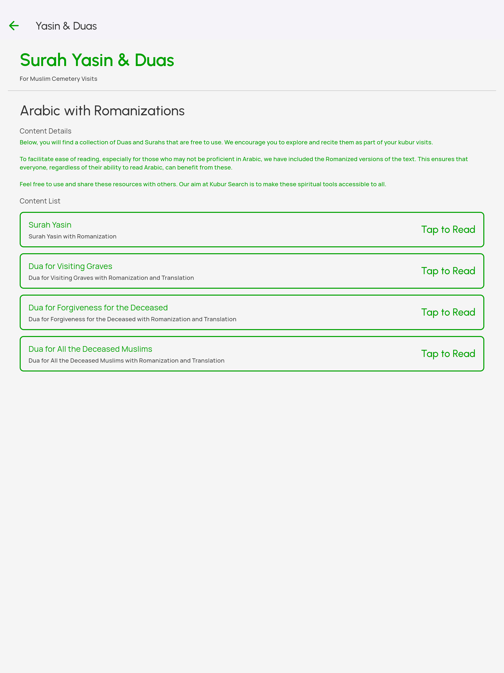 Kubur Search screenshot 11