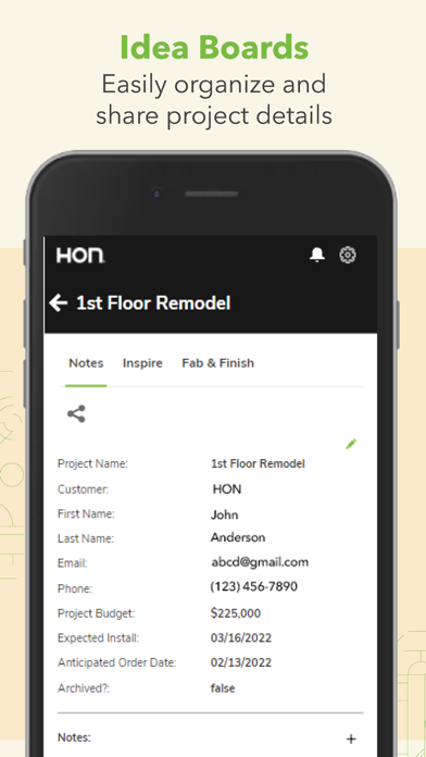 HON Office Furniture Screenshot