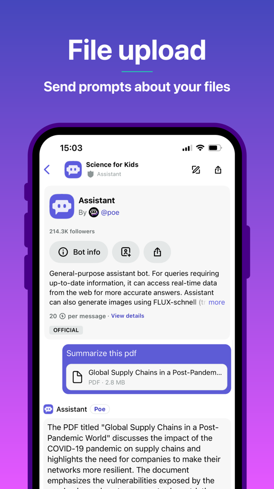#6. Poe – Fast AI Chat (iOS) 由: Quora, Inc.