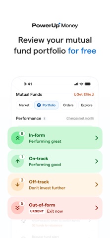 PowerUp Money: Mutual Funds iPhone screenshot 2