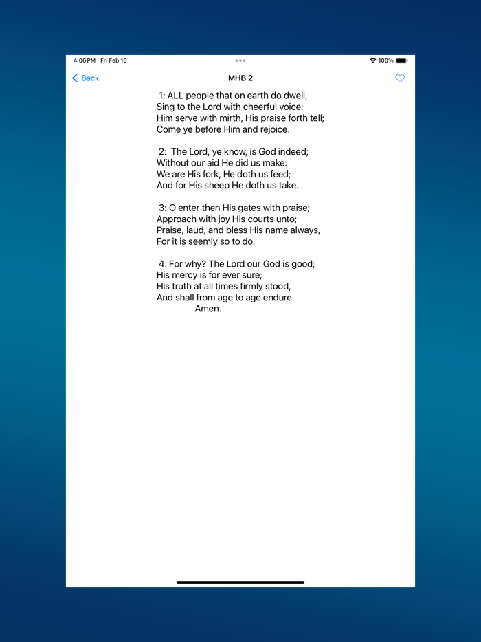 Methodist Hymn Book -MHB and CAN