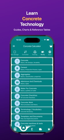 Concrete Calculator All In One screenshot